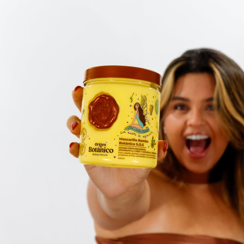 Mascarilla bomba botánica