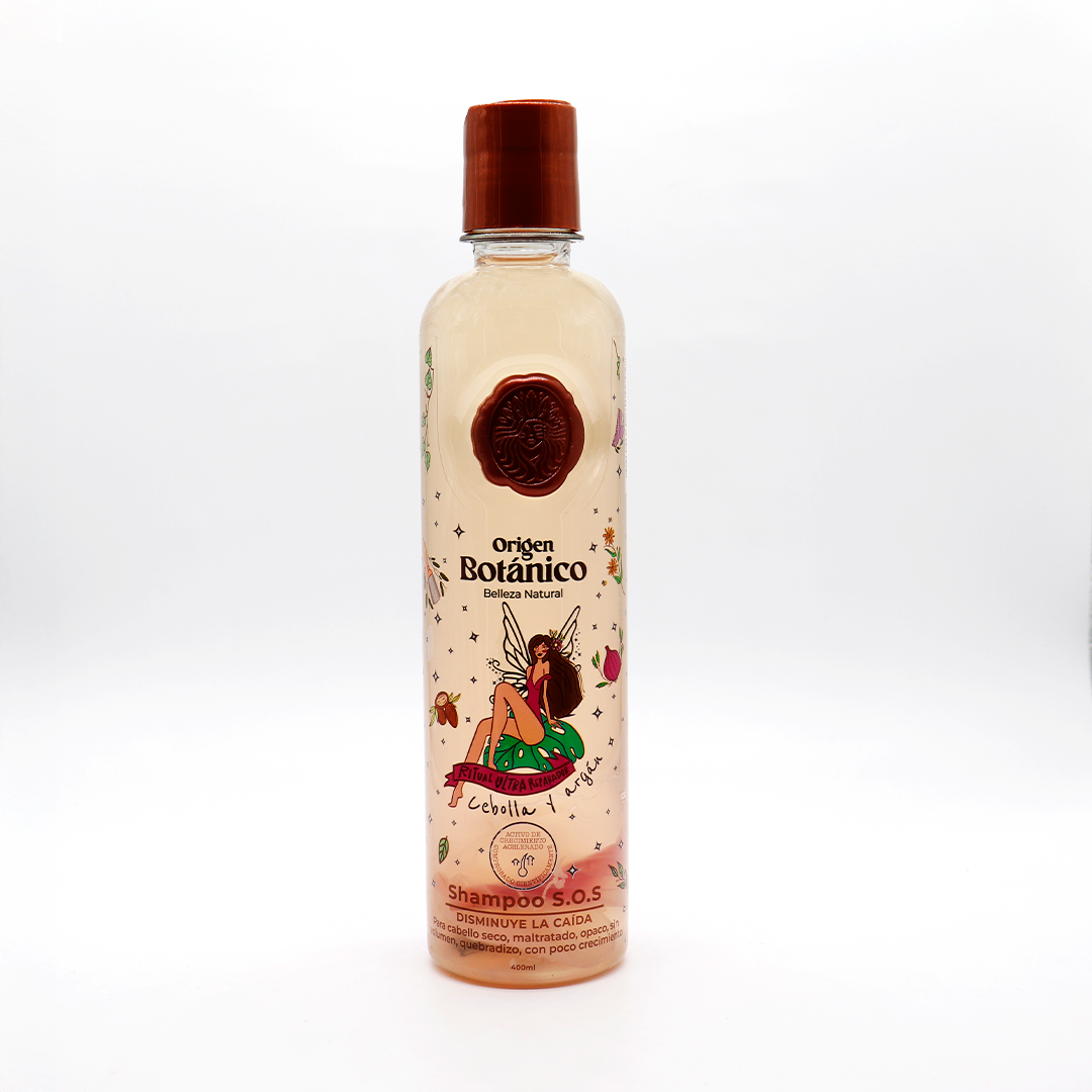 Shampoo de cebolla S.O.S con Cebolla y Argan